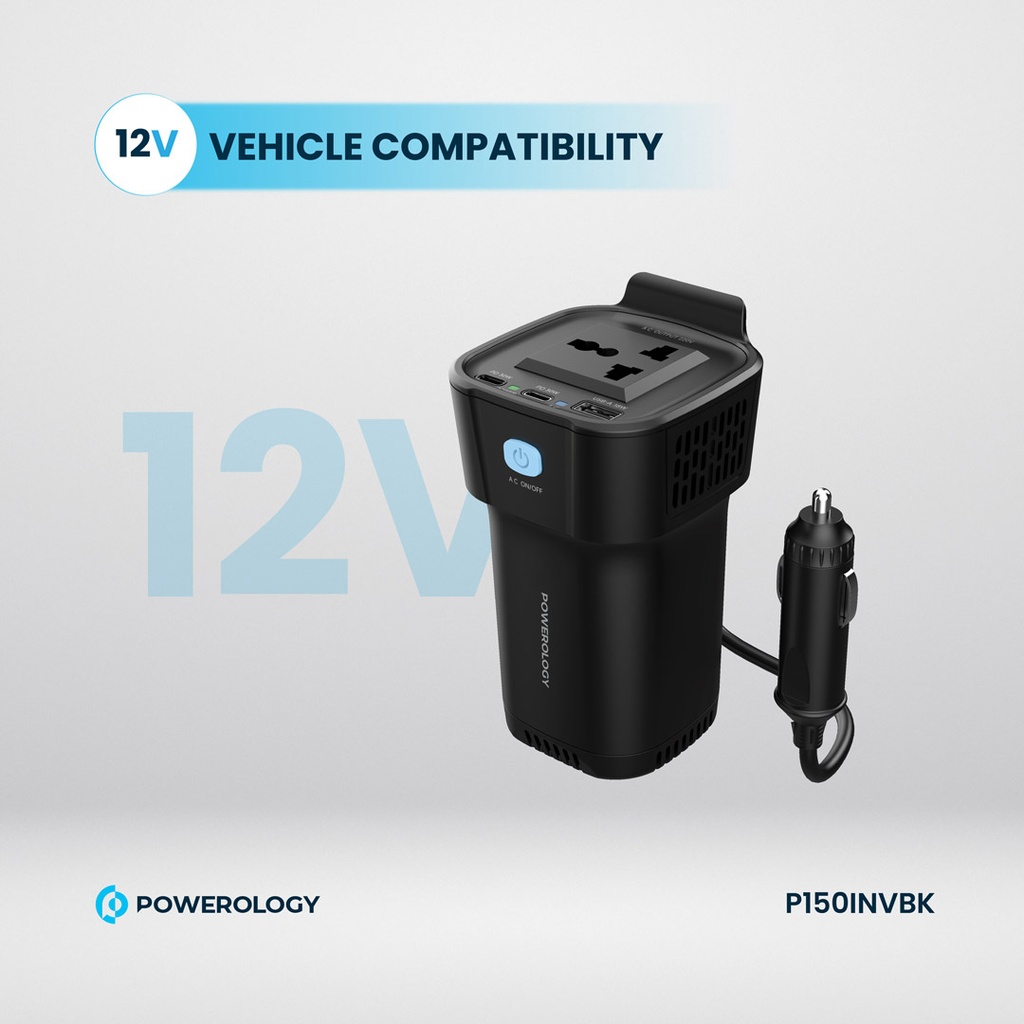 150W Inverter AC Car Charger - 4