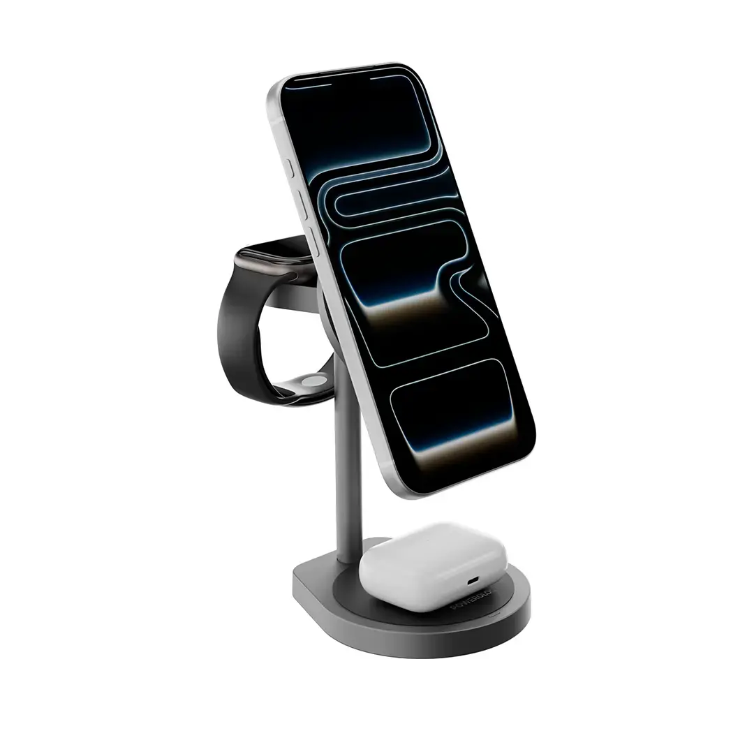 3-in-1 Foldable Magnetic Wireless Charger - 1