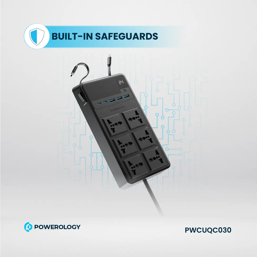 PD75W GaN Desktop Power Strip - 5