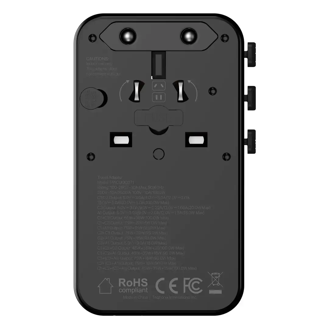 PD75W x3 USB-C GaN Travel Adapter - 3