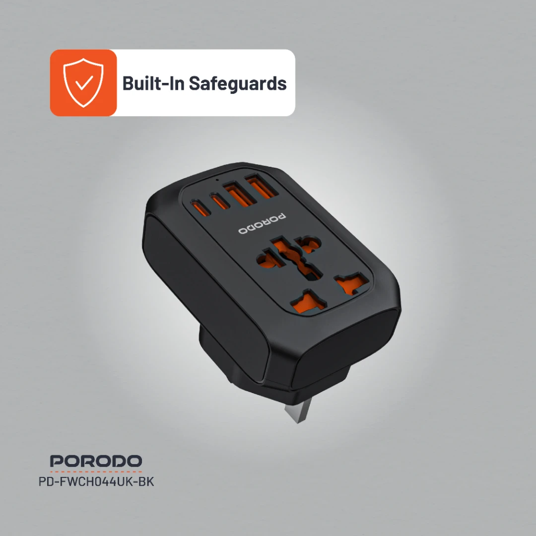 4-in-1 Adaptor UK Plug - 2