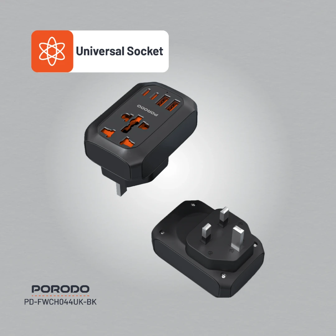 4-in-1 Adaptor UK Plug - 3