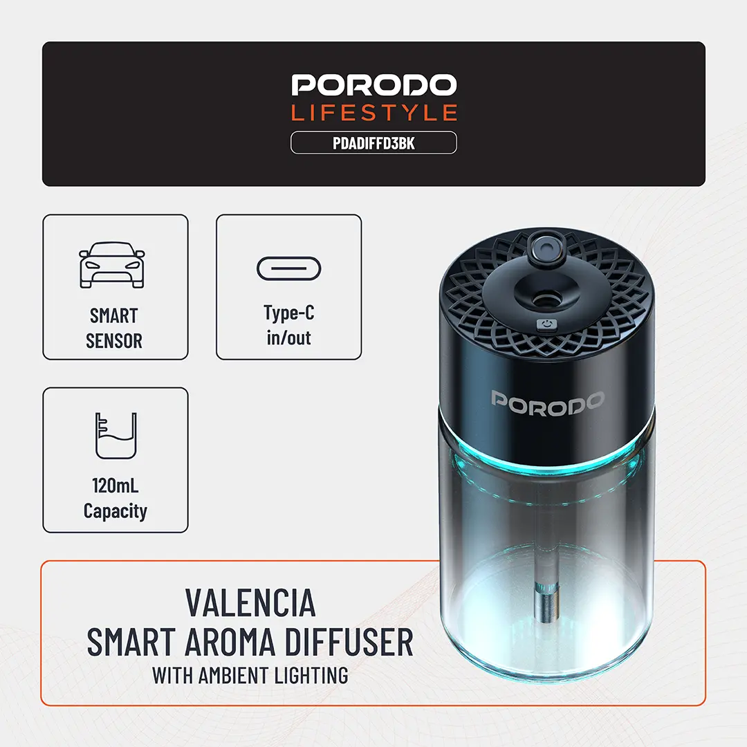 Lifestyle Aroma Diffuser Black - 2