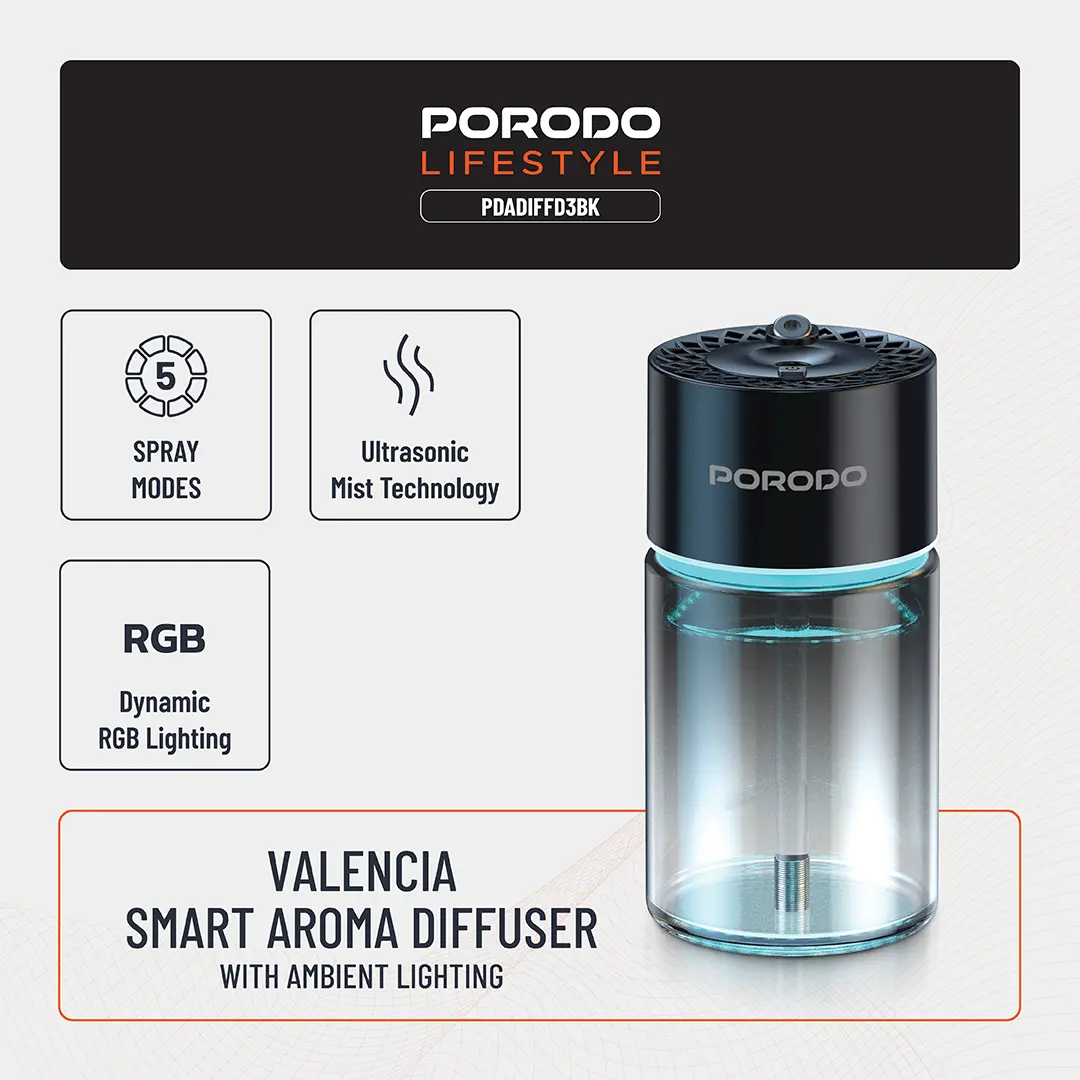 Lifestyle Aroma Diffuser Black - 3