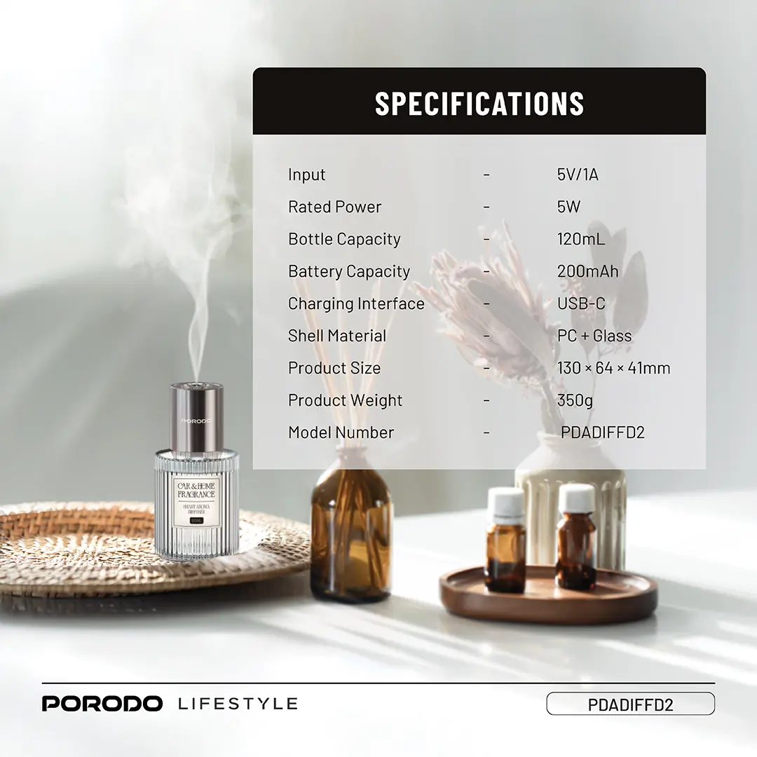 Lifestyle Aroma Diffuser White - 1