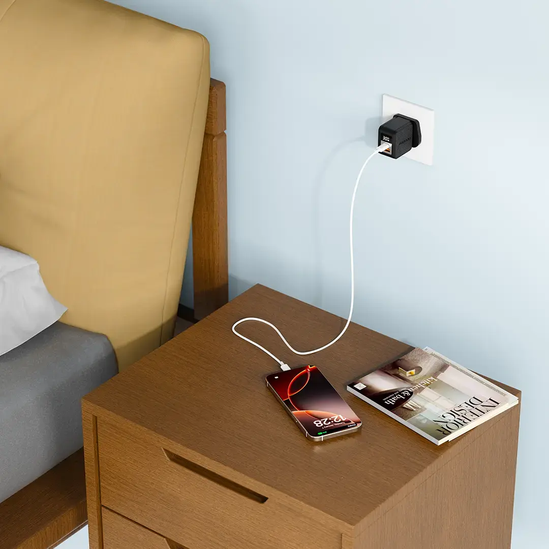 Quantum GaN Charger Digital Display - 4