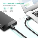 UGREEN 10841 USB 3.0 A Male to Micro USB 3.0 Male Cable 1m Black