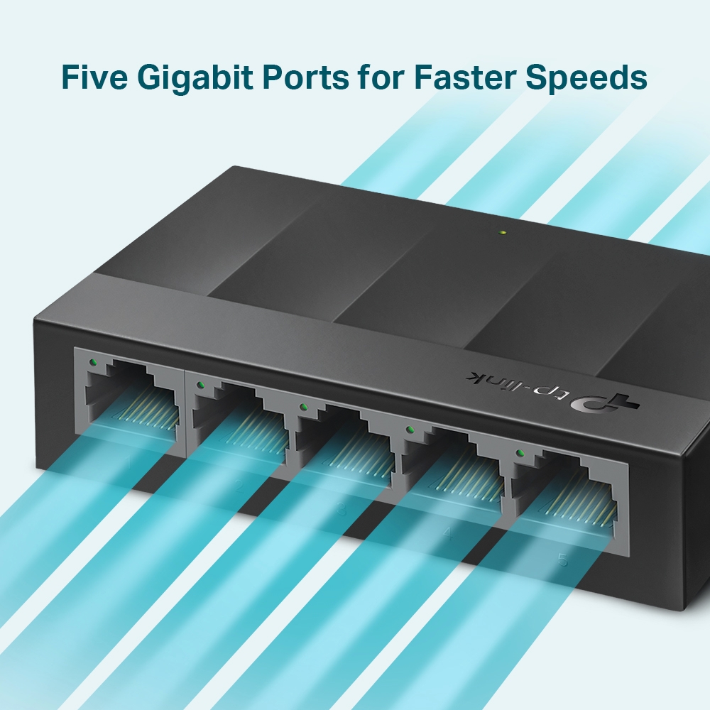 TP-Link LS1005G Desktop Switch - 1