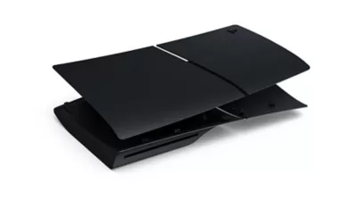 PS5 Slim Console Cover Midnight Black - 3