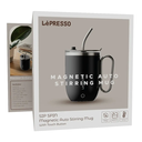 LePresso Sip Spin Auto Stirring 420ml Mug - White