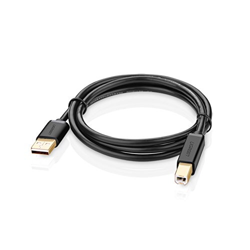 UGREEN 10350 USB 2.0 AM to BM Print Cable 1.5m Black