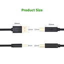 UGREEN 10350 USB 2.0 AM to BM Print Cable 1.5m Black