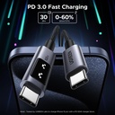 UGREEN 35501 Uno USB-C to USB-C PD Fast Charging Cable 5A MAX 5A
