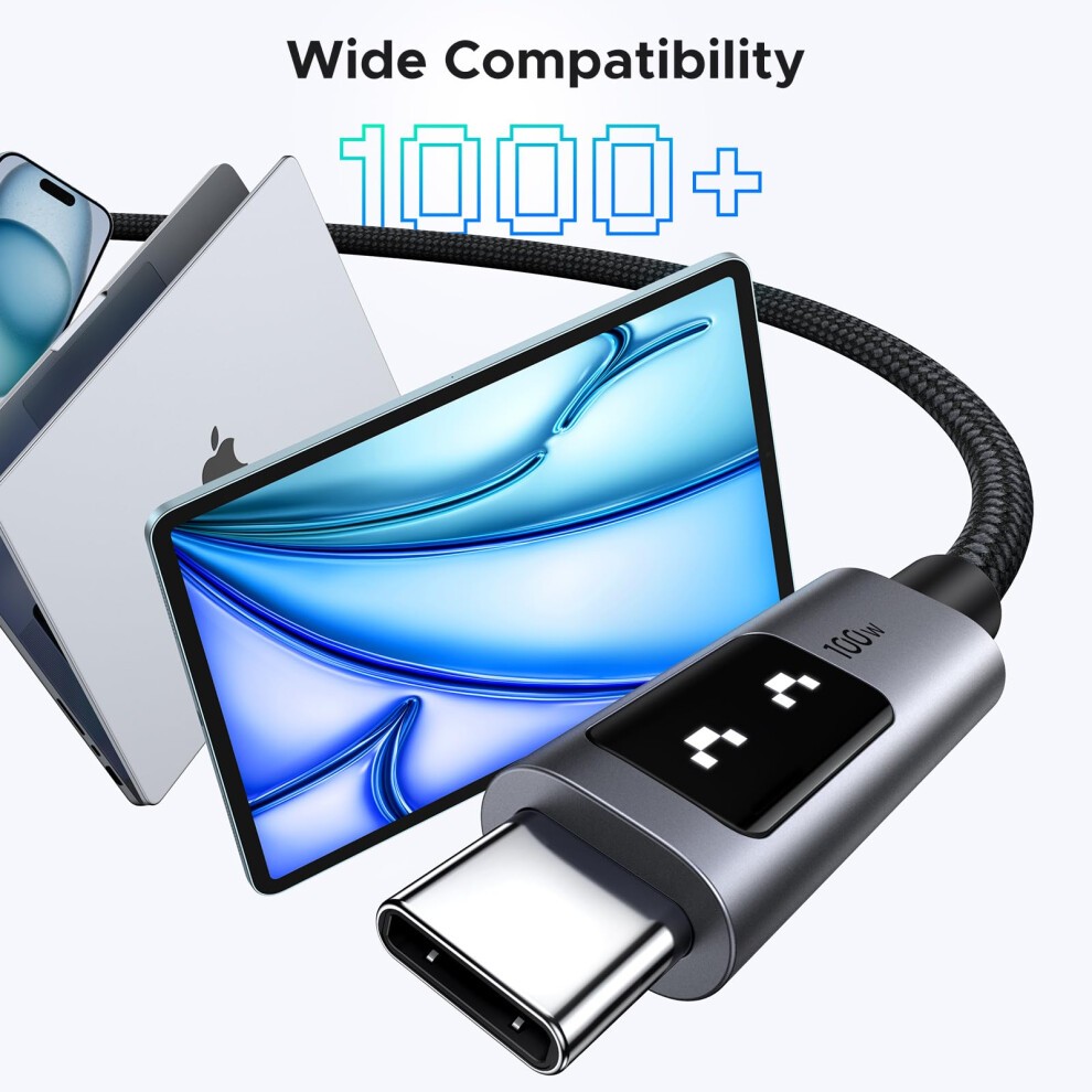 UGREEN 35501 Uno USB-C to USB-C PD Fast Charging Cable 5A MAX 5A