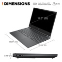 HP - Victus 15.6" 144Hz Full HD Gaming Laptop - Intel Core i5 - 8GB Memory- NVIDIA GeForce  RTX 3050 - 512GB SSD - Mica Silver Win 11 home
