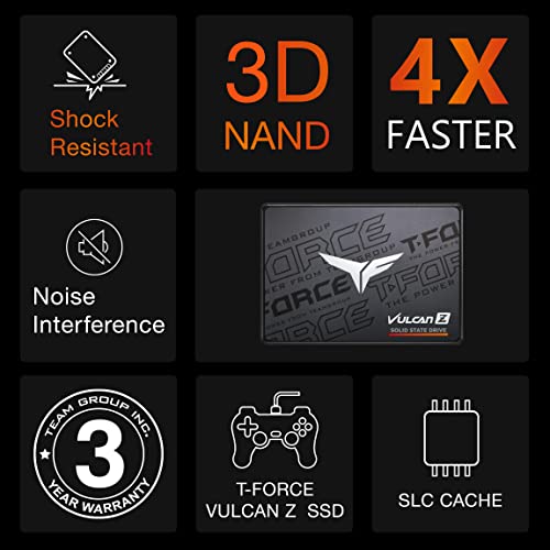 Team Group 2.5" SSD- 512GB VULCAN Z