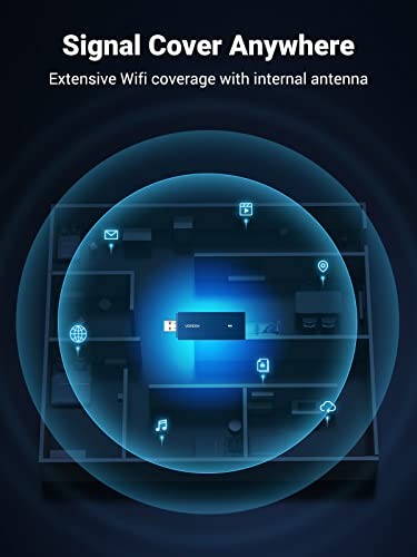 UGREEN 90340 AX1800 Dual-Band Wireless Adapter Wi-Fi 6