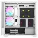 DarkFlash DK415M M-ATX PC Case - White - Interior