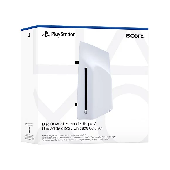 PlayStation 5 Ultra HD Blu-ray Disc Drive for PS5 Digital Edition Consoles - In the Box
