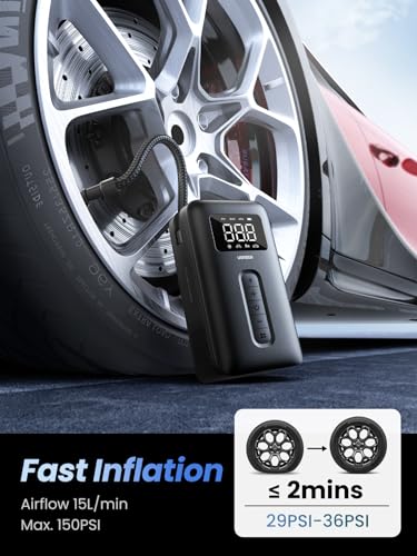UGREEN 15951 Portable Tire Inflator