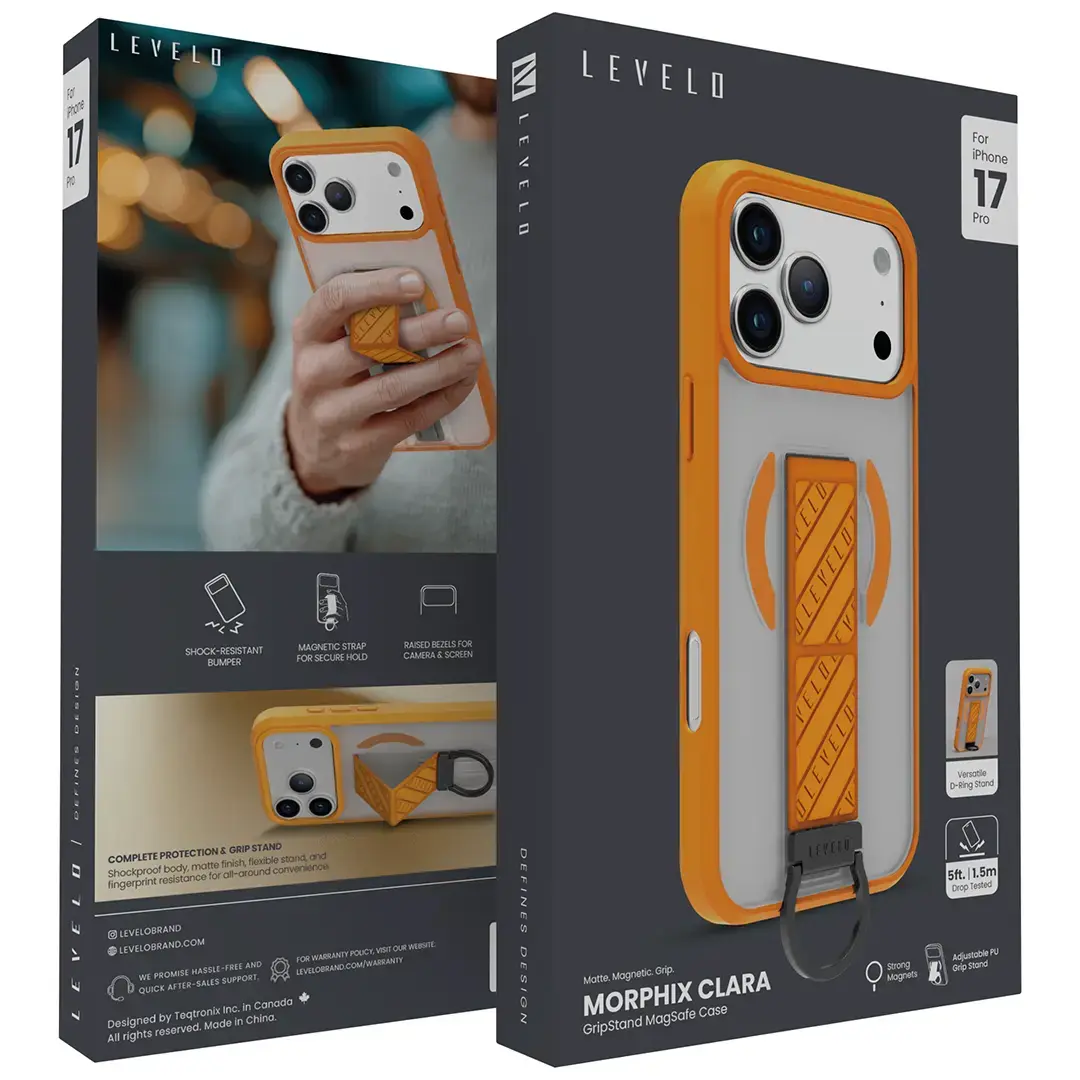 Levelo Morphix Clara Grip Sunrise Orange - 2