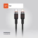 Porodo Aluminum Braided Cable - 5