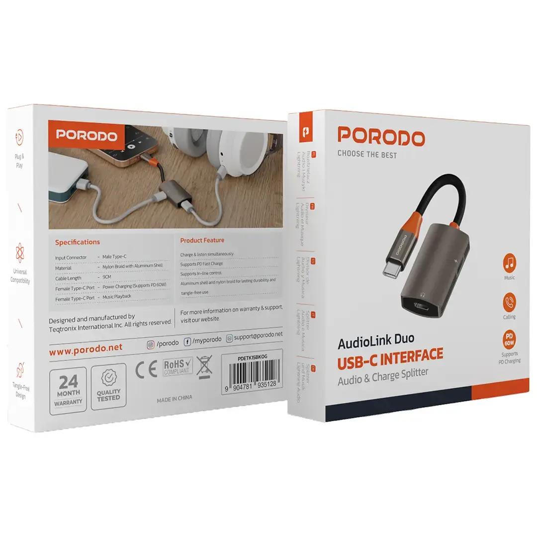 Porodo AudioLink Duo - 1