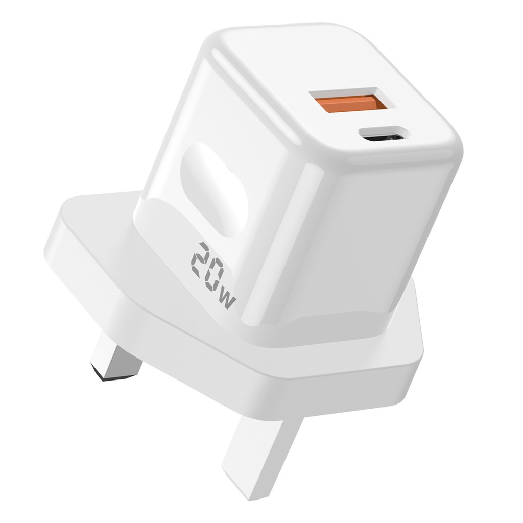 Porodo Blue 20W Wall Charger - 1