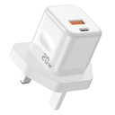 Porodo Blue 20W Wall Charger - 1
