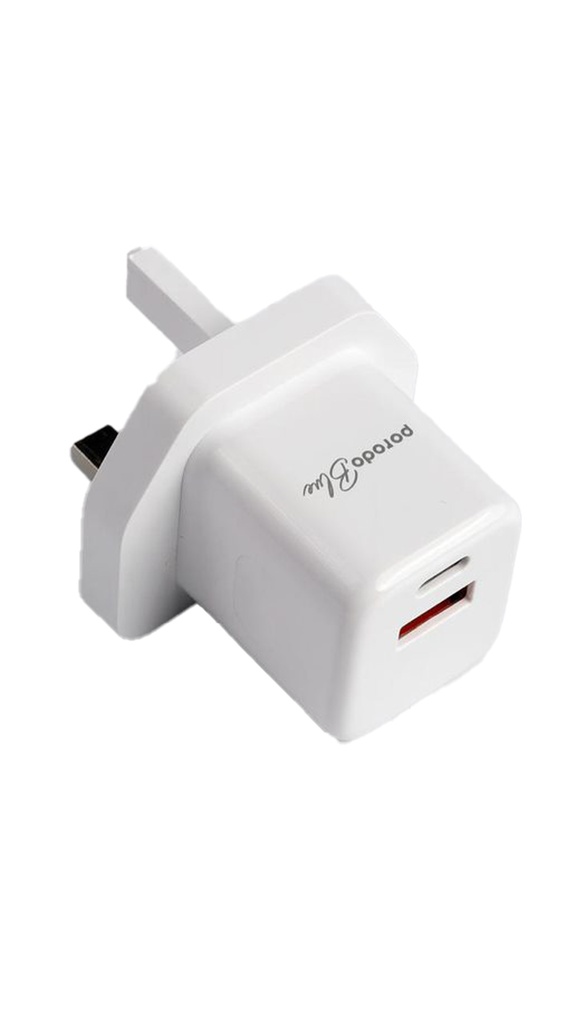 Porodo Blue 20W Wall Charger - 2