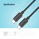 Porodo Blue 60W PD Type-C Cable - 1