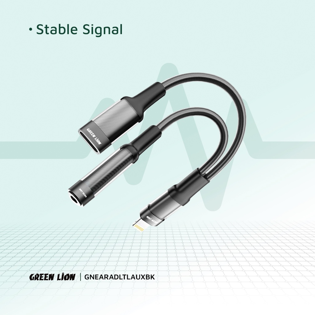 Green Lion Earphone Charging Adapter - 3