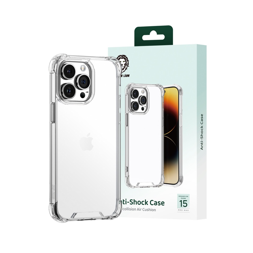 Green Lion Anti-Shock Case iPhone 15 Pro Max - 4