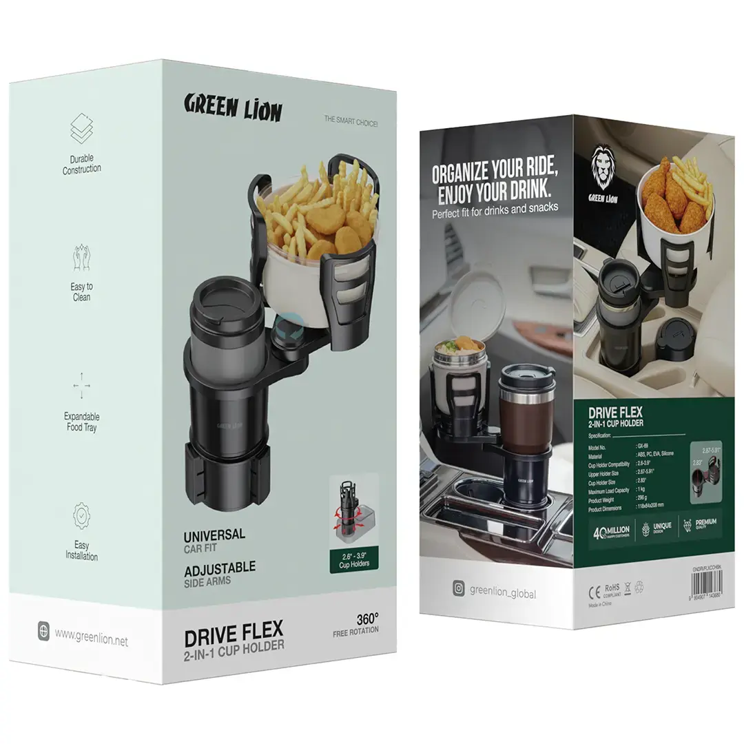 Green Lion Drive Flex Cup Holder - 3