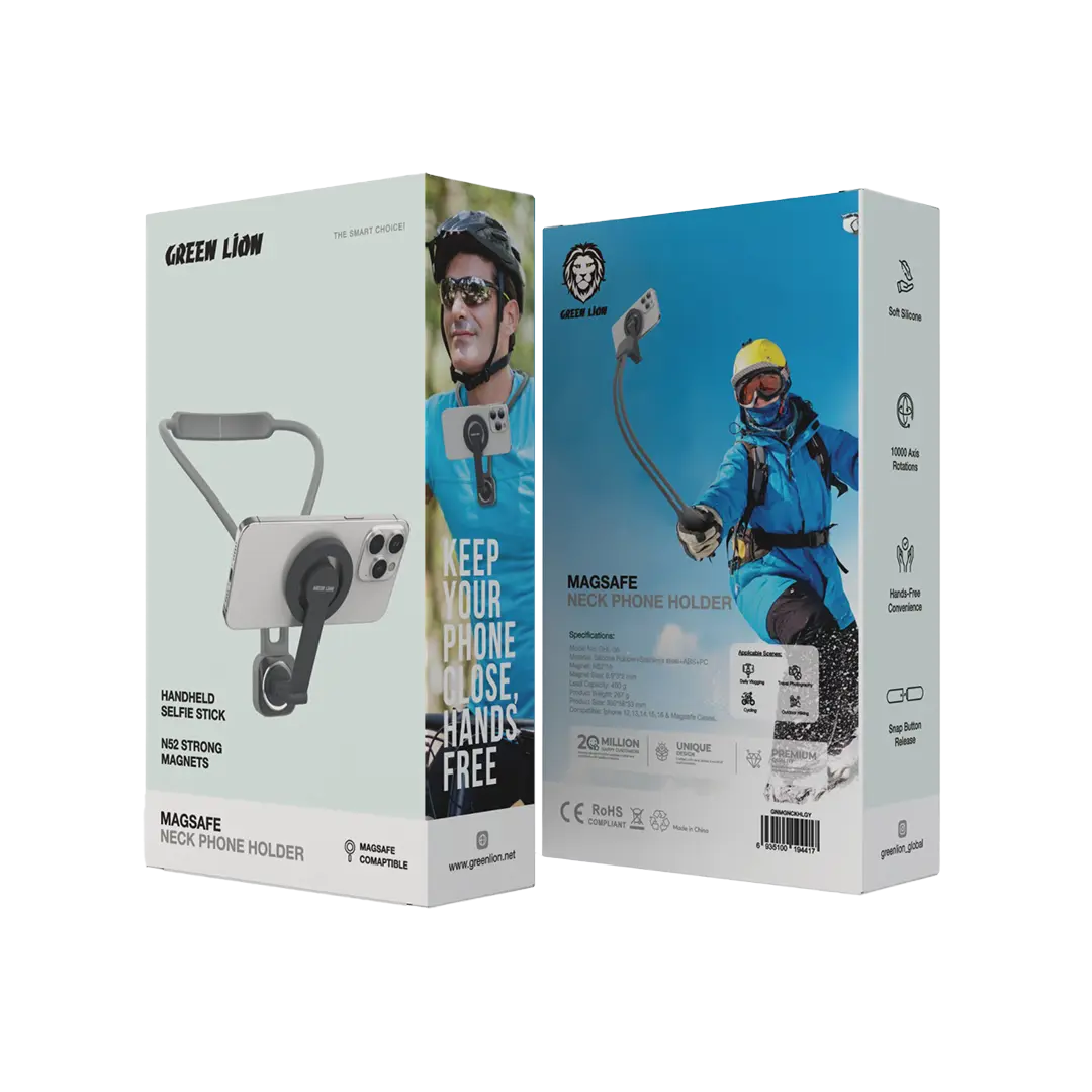 Green Lion Magsafe Neck Phone Holder - 1