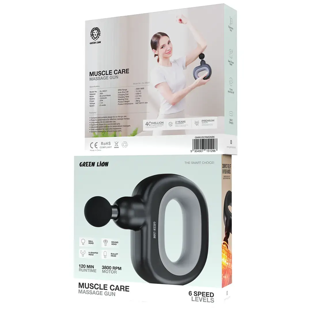 Green Lion Muscle Care Massage Gun - 1