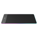 Porodo Gaming RGB Mouse Pad with 15W Wireless Charger - Black