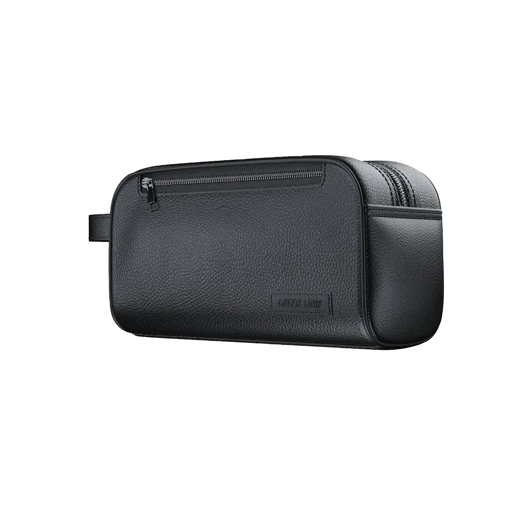 Green Lion Lakeshore Clutch Bag - Black
