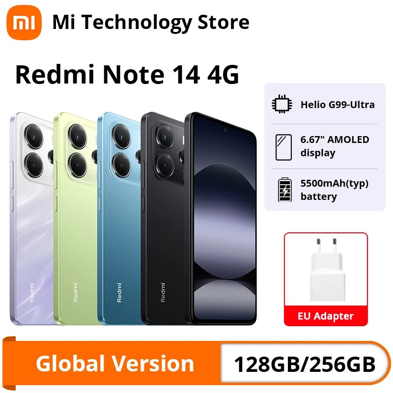 REDMI NOTE 14 OCEAN BLUE 256GB R8