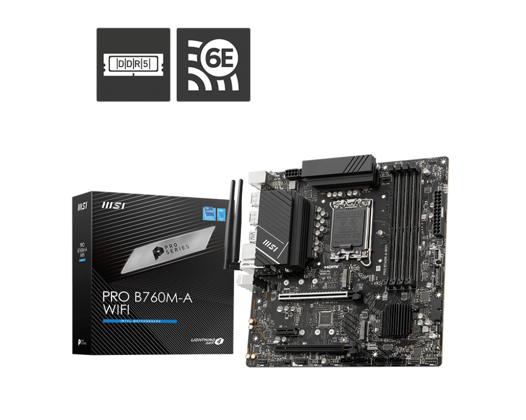 MB MSI PRO B760 MA WIFI DDR5