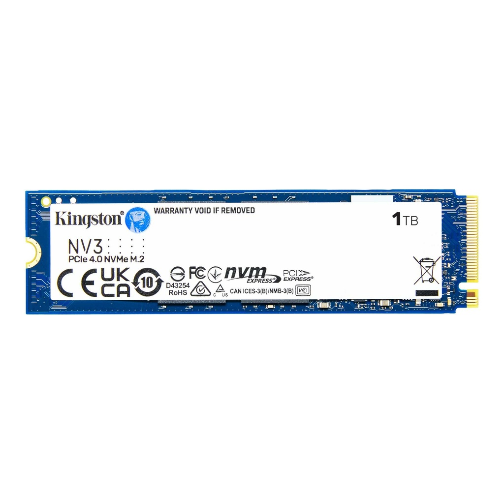 Kingston NV3 1TB M.2 NVMe PCIe 4.0 SSD