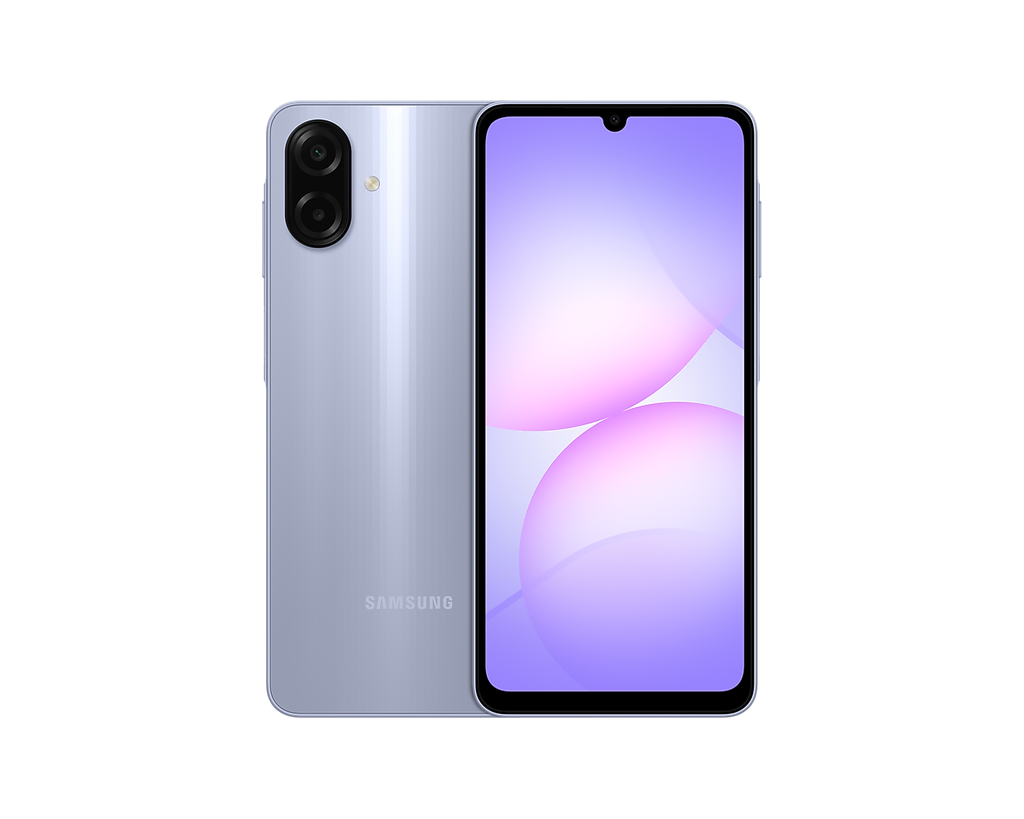 هاتف Samsung Galaxy A07 رام 6 جيجا سعة 128 جيجا - بنفسجي فاتح
