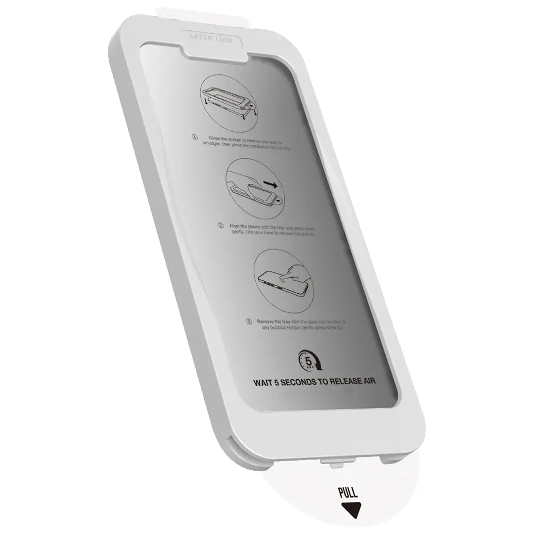 Green Lion Picasso 3D Privacy Glass iP 17 6.3 - Black