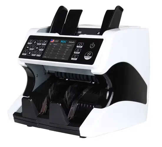 AL-920A PLUS Multi-Currency Value Counter - Touchscreen, UV/MG/IR Detection, Mixed Denomination