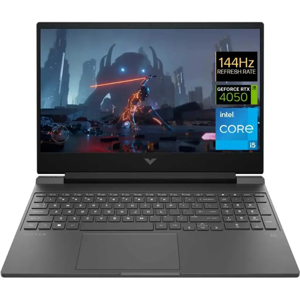 HP Victus Gaming Laptop 15.6" FHD IPS LED 144Hz Display core i5 13420H  16GB RAM 512GB SSD RTX4050 6GB