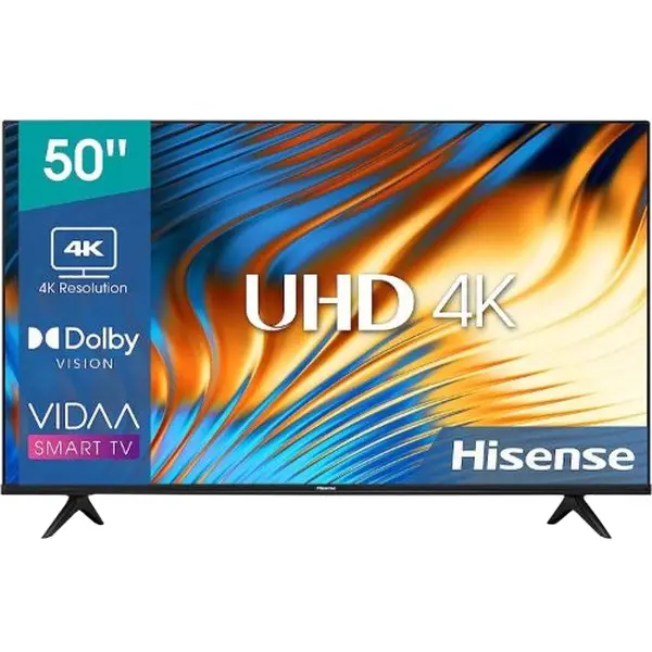 تلفزيون هايسنس A6 الذكي 50 بوصة 4K UHD - طراز 50A61K