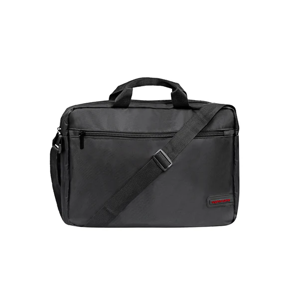 Promate Gear-MB Lightweight Messenger Bag - Black
