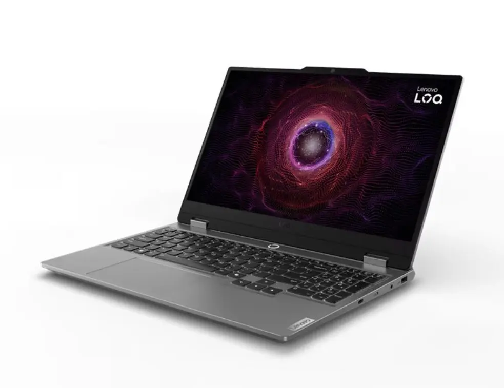 Lenovo LOQ 15IRX10 Gaming Laptop, 15.6" FHD IPS 144Hz Display, Intel Core  i5-13450HX, 16GB RAM, 512GB SSD, GeForce RTX 5050 8GB GPU, White  Backlit English K/B, FreeDOS, Luna Grey