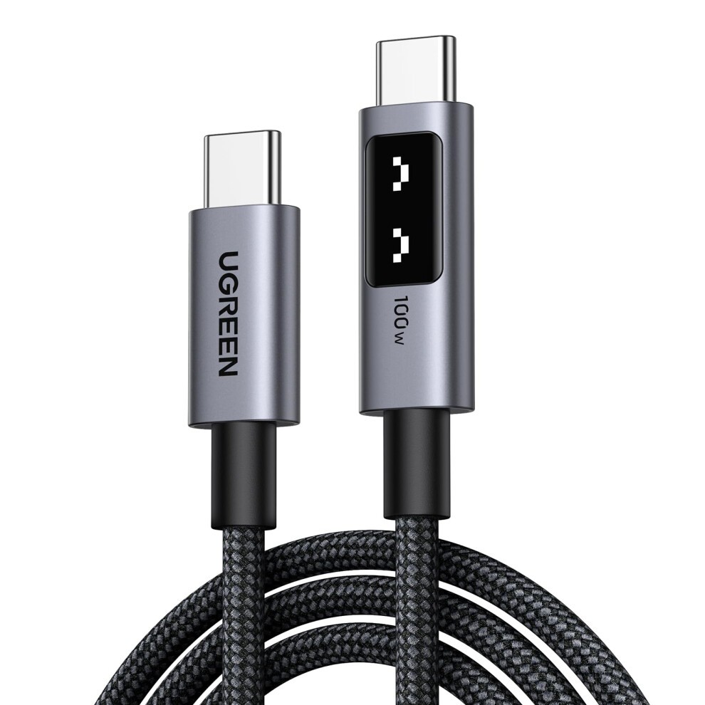 [35501] كابل Ugreen Uno USB-C إلى USB-C بشحن سريع 5A