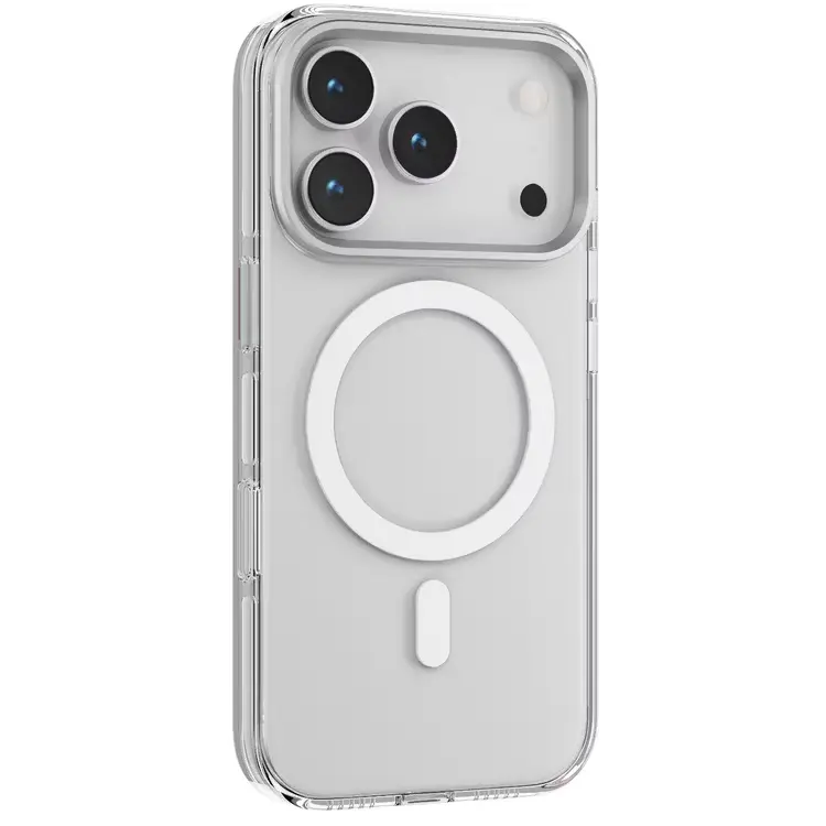 Levelo Allure PC Hard  Case For iPhone 17 Pro - Transparent